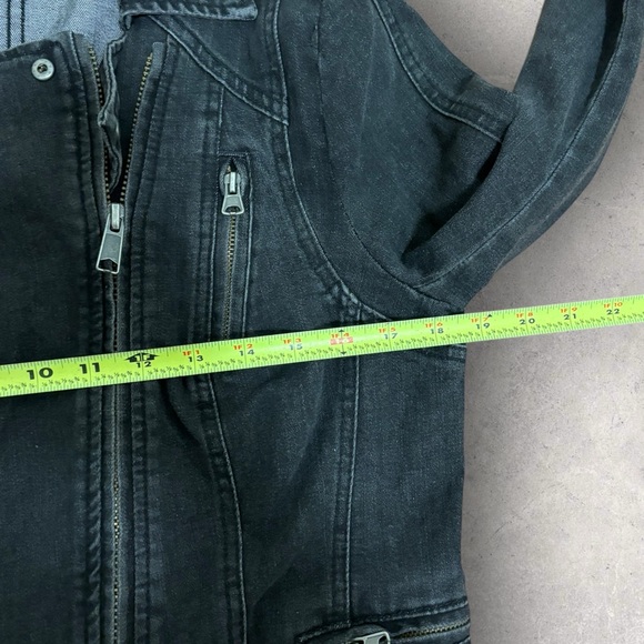 Free people black moto jacket - Picture 5 of 7